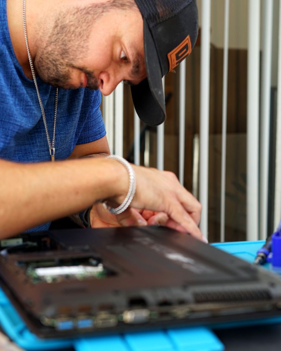 Alvaro Valdes, owner and technician at AV Digital Services